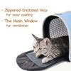 PAPIEEED Pet Carrier Bag, Foldable Travel Handbag with Head-Out Design for Dogs and Puppies view 4