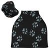 Dog and Cat Paw Print Watercolor Baby Car Seat Canopy view 1
