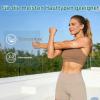 55 Freestyle Libre Patches, Sport Patches for Freestyle Libre 1, 2 & 3, Transparent, No Adhesive in Center, Waterproof & Skin-Friendly, 14-Day Adhesion view 3
