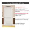 WXZX Thermal Insulated Blackout Door Curtain view 3