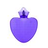 GIVBRO PVC Hot Water Bottle, Heart-Shaped, Smooth, Double-Sided, 1,000 mL view 1