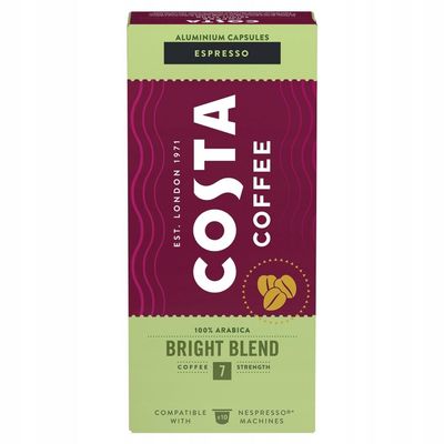 Costa Coffee Bright Blend Capsules 57 g