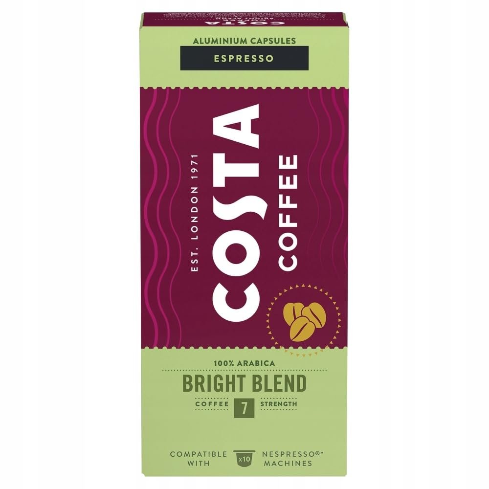 Costa Coffee Bright Blend Capsules 57 g