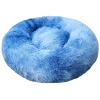 ZZUU Plush Donut Pet Bed for Small to Medium-Sized Pets view 1