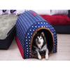 2-in-1 Foldable Dog Bed and Pet House, Style B, L view 4