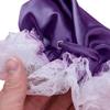 MSemis Men's Lace C-String Thong, Purple, One Size view 3
