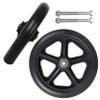 LIGUOYI Puncture-Proof Wheelchair Front Caster Wheels, 2-Pack view 1