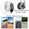 LIGUOYI Puncture-Proof Wheelchair Front Caster Wheels, 2-Pack view 2