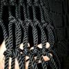 AWSAD Child Safety Anti-Fall Net, Black Rope Net for Stairs, Balconies and Playgrounds view 3