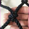 AWSAD Child Safety Anti-Fall Net, Black Rope Net for Stairs, Balconies and Playgrounds view 4