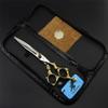 XJST 7.0-Inch Dog Grooming Scissors, Double-Sided Blades for Short, Medium, and Long Fur view 1