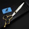 XJST 7.0-Inch Dog Grooming Scissors, Double-Sided Blades for Short, Medium, and Long Fur view 2