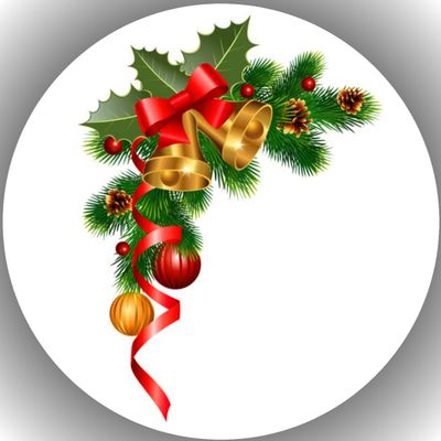 Fondant Cake Topper, Birthday, Christmas/Xmas, K10