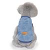 YAODHAOD Dog Sweater, Pet Clothing, Plush, Soft, Thick, Warm for Winter, Dogs, Cats, Apricot (Blue, 2XL) view 1