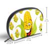 Makeup Bag for Women and Girls, Hawaii Bird Print, Coin Purse, Color 8, 7.5 x 2.2 x 5 in view 3
