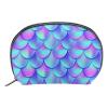 Makeup Bag for Women and Girls, Colorful Music Symbol, Coin Purse, Color 4, 19 x 5.5 x 13 cm view 1