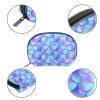 Makeup Bag for Women and Girls, Colorful Music Symbol, Coin Purse, Color 4, 19 x 5.5 x 13 cm view 4