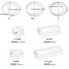 Transparent Double-Sided Cat Scratch Protection Tape for Furniture, Carpet and Sofas, L (6.35 cm x 1000 cm) view 2