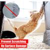 Transparent Double-Sided Cat Scratch Protection Tape for Furniture, Carpet and Sofas, L (6.35 cm x 1000 cm) view 4