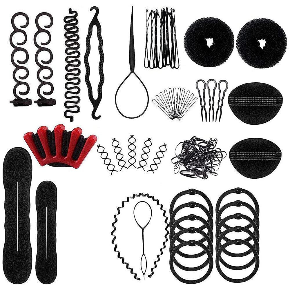 CENPEK 40-Piece Hair Styling Set with Spiral Braiding Tools