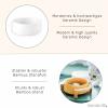 Ceramic Dog and Cat Bowl, White, 400 ml view 2