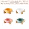 Ceramic Dog and Cat Bowl, White, 400 ml view 4