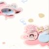 Uteruik Round Hot Water Bottle with Flannel Cover, 350 ml view 3