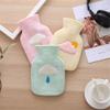 Aeromdale Hot Water Bottle with Cover, Weather Design, 500 ml, Rubber Heat Pack for Pain Relief, Hand Warmer, Gift for Women and Girls, 4-Piece Set view 3