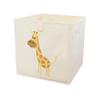 Foldable Animal Toy Storage Box, Cube-Shaped, 29 x 29 x 29 cm view 1