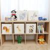 Foldable Animal Toy Storage Box, Cube-Shaped, 29 x 29 x 29 cm view 4