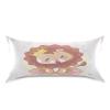 Cute Cartoon Lion Baby Pillowcase, Silk Polyester, Super Soft, 1 Piece, Standard/Queen/King view 3