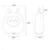 Hot Water Bottle with Cover, Pink Silicone view 2