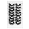 Leipple 8D False Eyelashes Set, 8 Pairs, Reusable, Natural, QZ-12 view 2