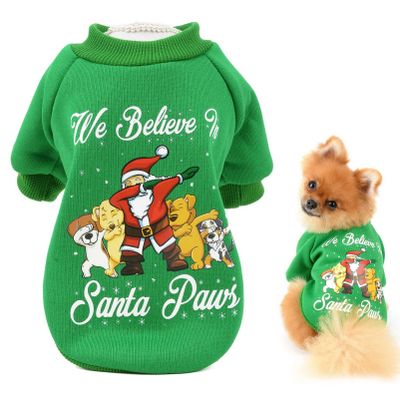 SMALLLEE_LUCKY_STORE Christmas Sweater for Dogs