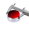 Red and Black Ombre Round Pill Organizer view 4