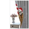 Treer 3D Christmas Print Blackout Curtains with Grommets, 2-Piece Set, Gray, W168 x L183 view 3