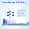 Oralphi Extra Clean Manual Toothbrush, Medium-Firm Bristles, Spiral Bristles, 6-Pack view 4