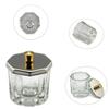 5-Piece Nail Art Glass Crystal Cups with Lids view 3
