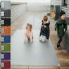 Sanosoft Outdoor Crawling Mat Made in Germany, Öko-Tex Anti-Slip Mat 240 x 800 cm, Light Gray view 1