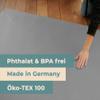Sanosoft Outdoor Crawling Mat Made in Germany, Öko-Tex Anti-Slip Mat 240 x 800 cm, Light Gray view 4