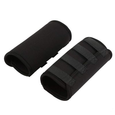 Fdit Dog Front Leg Wrap and Flexible Knee Brace, Black, L