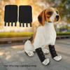 Fdit Dog Front Leg Wrap and Flexible Knee Brace, Black, L view 3