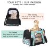 Pet Carrier Bag with Colorful Unicorn Heads, Soft Sides, Foldable view 3