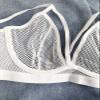 Awake Lingerie Muse 3-Piece Sexy Lingerie Set, Push-Up Bra, Thong and Garters, White, L view 3