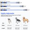 Visinite LED Dog Collar - Rechargeable, Waterproof, Reflective, Fully Adjustable, Flashing for Medium and Large Dogs view 2