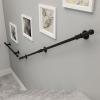 CL-ZZZ Black Forged-Iron Indoor Safety Grab Rail Kit for Older Adults and Children — 1 m / 1.5 m / 2 m / 2.5 m / 3 m (Size: 570 cm) view 4