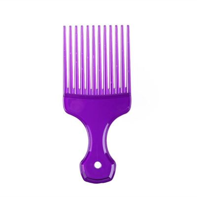 Liudan Wide-Tooth Hair Fork Comb, Purple