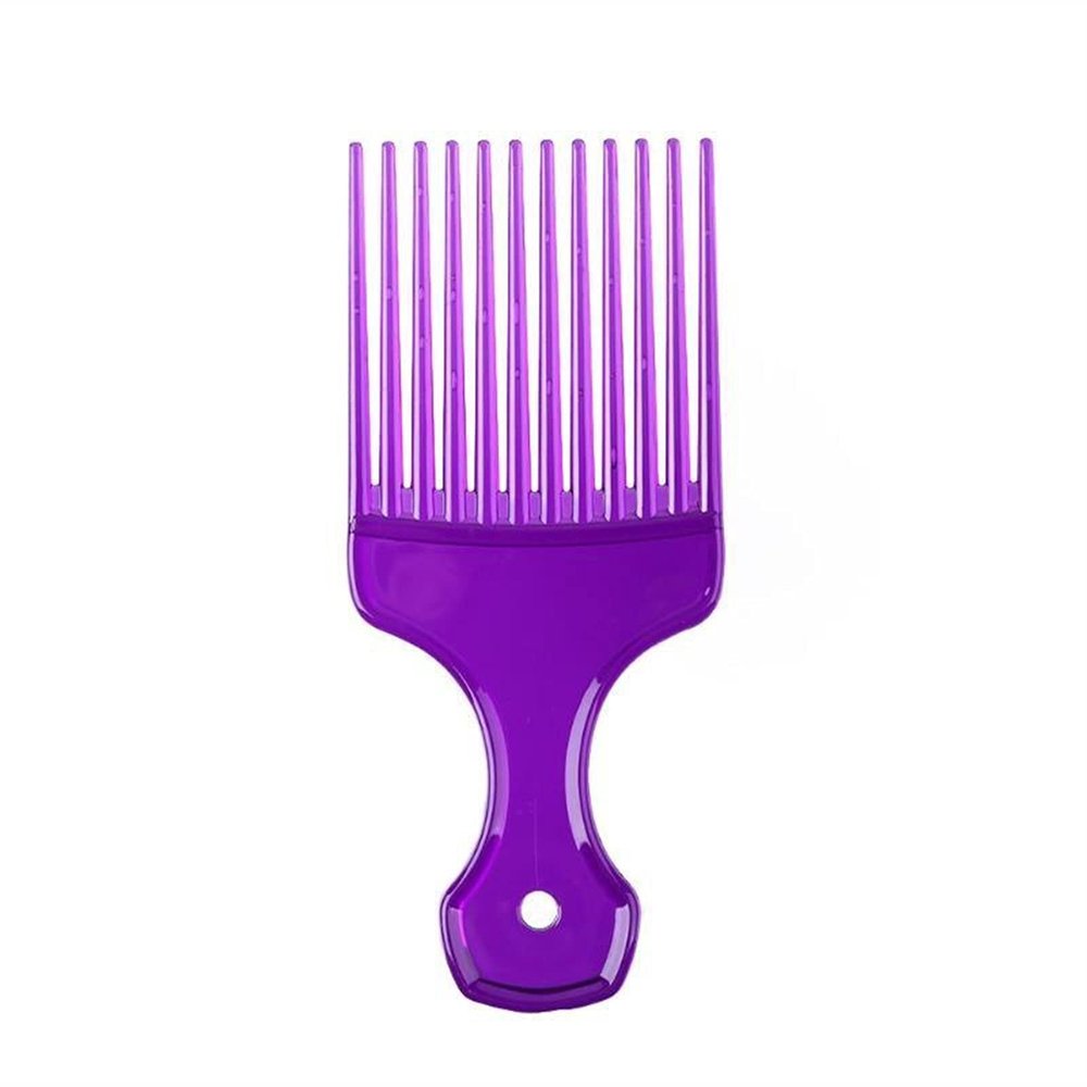 Liudan Wide-Tooth Hair Fork Comb, Purple