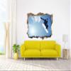 Wall Tattoo Wall Sticker Decal 3D Effect Snowboard Winter Sports for Baby Room Children's Room 70 x 110 cm view 2