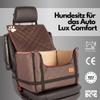 Golden Dog XL Dog Car Seat with Seat Belt, 75 x 55 x 33 cm, Brown view 4